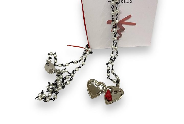 Collana perline Cornetto