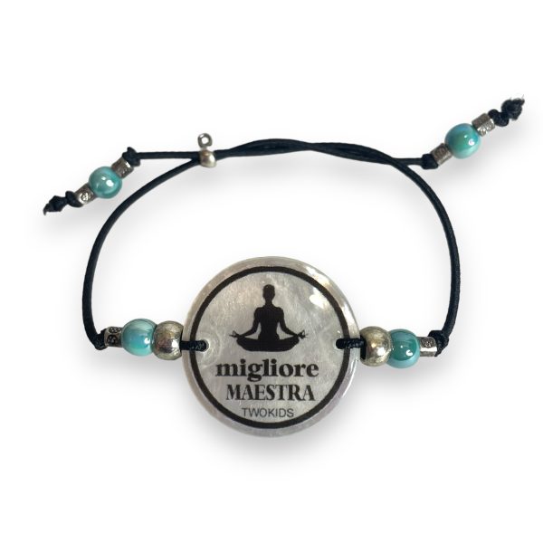 Bracciale Elastico “Migliore Maestra” yoga