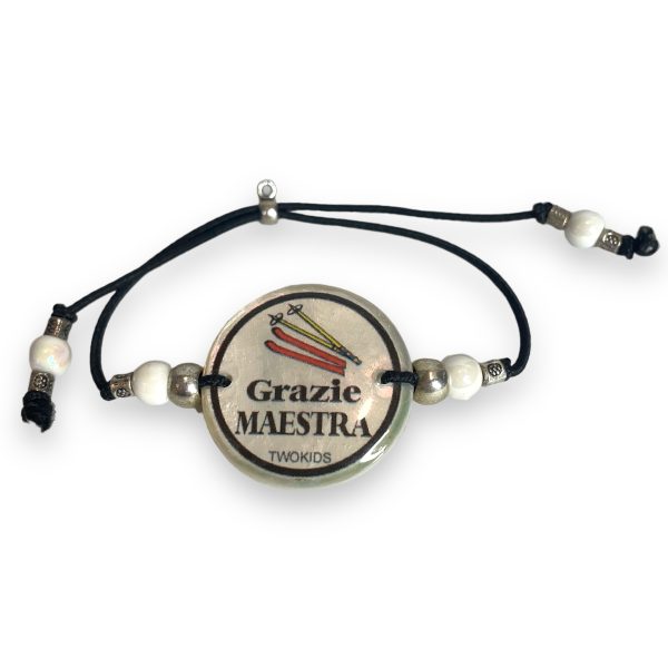Bracciale Elastico “Grazie Maestra” sci