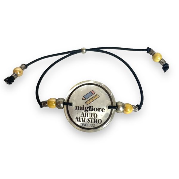 Bracciale Elastico “Migliore aiuto Maestro”