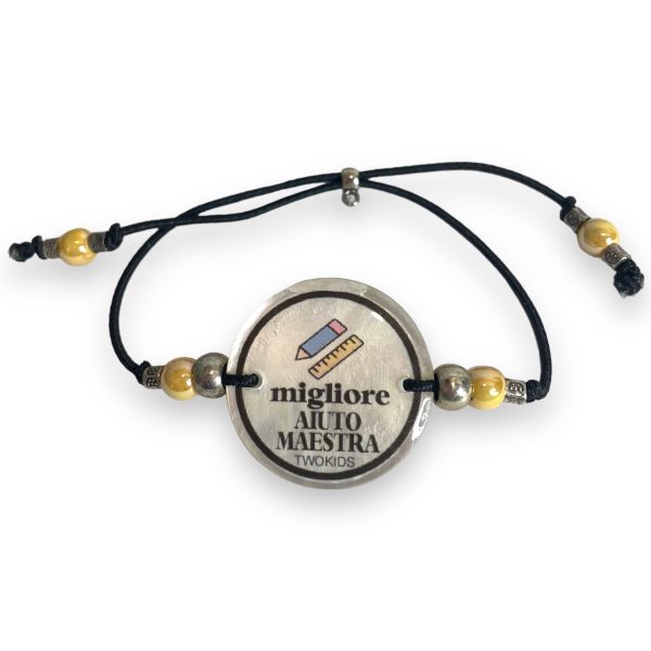 Bracciale Elastico “Migliore aiuto Maestra”