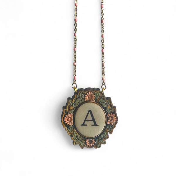Girocollo Monogram Rosa “Riciclo Prezioso”