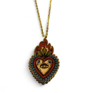 sacre coeur azzurro e rosso