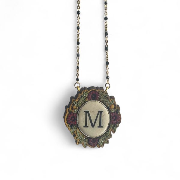 Girocollo Monogram Ciclamino “Riciclo Prezioso”